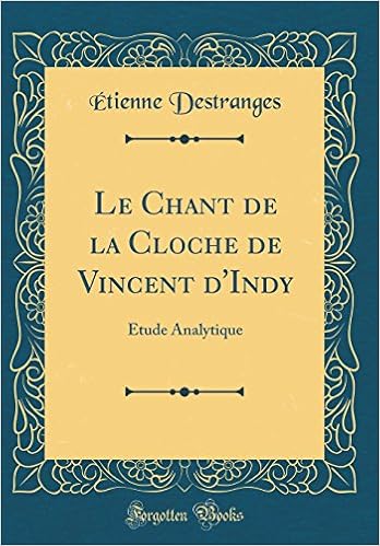 Le Chant De La Cloche De Vincent Dindy étude Analytique -