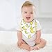 Baby Bandana Bib 6-Pack Drool Bibs by Little Dimsum, 100% Organic & Breathable Cotton Muslin Reversible Bib Gift Set for Toddlers Boys Girls