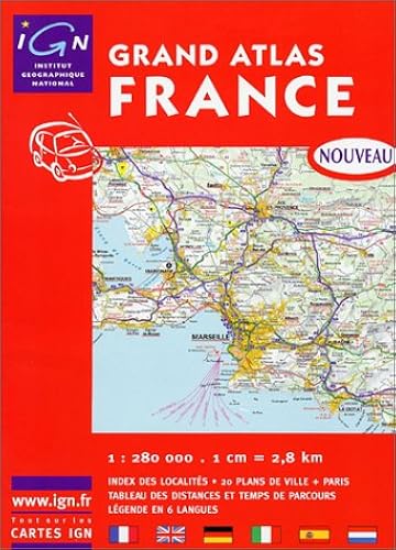 Download Atlas routiers : Grand Atlas France (A3) PDF