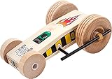 Rubberband Roadster Wooden Racecar Kit