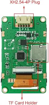 DONGKER 3.2" IPS LCD Resistive Touch Panel 340x320 Serial Port HMI Embedded view 3