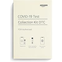 Amazon COVID-19 Test Collection Kit DTC — FDA Authorized PCR Test Collection Kit — Results in 24 hours from lab receipt…