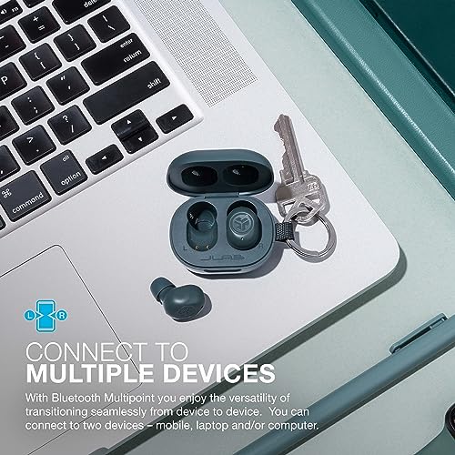 JLab JBuds Mini, True Wireless Earbuds, Bluetooth Multipoint, IP55 Sweat Resistant, Be Aware Audio, Sage