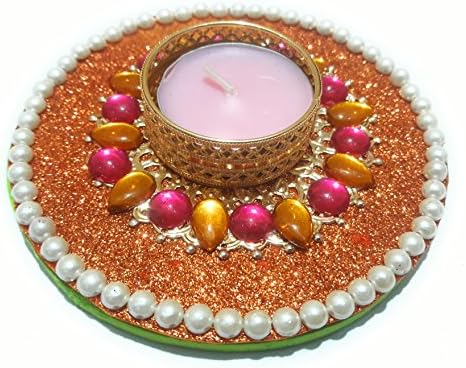 Buy Floating Tealight Candle Holder Floating Diya Kundan
