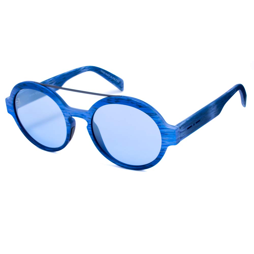 Italia Independent Unisex Adults’ 0913-BHS-020 Sunglasses, Blue (Azul), 51