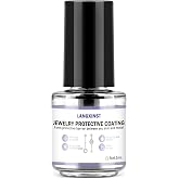 LANGXINST Jewelry Protective Coating,Jewelry Sealant, Clear Invisible Long-Lasting