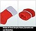 Chair Leg Socks, Outgeek 24 Pack Knitted Furniture Feet Socks Chair Leg Floor Protectors (Red)
