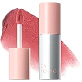 INTO YOU Airy Moisture Lipstick for Women, Long Lasting Matte Finish Lip Mud, High Pigment Color Lip Makeup, Hydrating Lightweight Mousse Texture for Women, W101 Sugar Melon