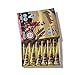 Prettywan Temporary Tattoo Cones, 12Pcs Paste Cones Black Body Art Painting Drawing
