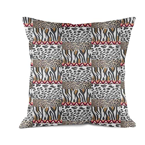 Oud Gp Leopard Cheetah Print Zebra Pattern Geometric Stitching