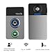 Wireless Doorbell Kit- Wireless Door Chime w/Voice Message Function, Stylish Wireless Chime kit with Up to 1000Ft Operating Range, LED Indicator, Multiple Chimes, Volume Adjustable for Home, Office