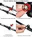 Cascade Mountain Tech Twist Lock Trekking Poles - Lightweight Carbon Fiber with Cork Grip, and Anit-Shock for Walking and Hiking Poles