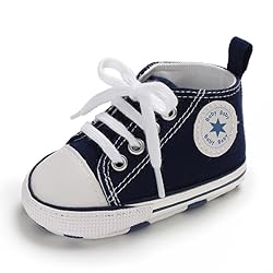 KKIIDDSS Unisex Baby Girls Boys Canvas High-top