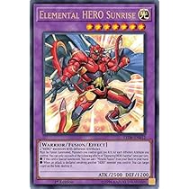Amazon.com: Elemental Hero Sunrise - LED6-EN012 - Ultra Rare - 1st 