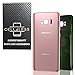 CELL4LESS Replacement Back Glass Cover Back Battery Door w/Pre-Installed Adhesive Samsung Galaxy S8 OEM - All Models G950 All Carriers- 2 Logo - OEM Replacement (Rose Pink)