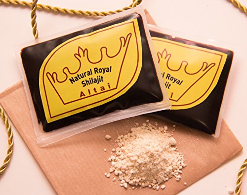 Natural Royal Shilajit resin, Altai, 30 grams + free unique white Royal Shilajit sample, 5 grams (Limited Offer)