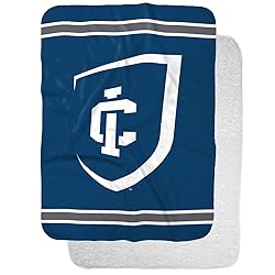 Ithaca College Bombers Primary Logo Stripes Sherpa