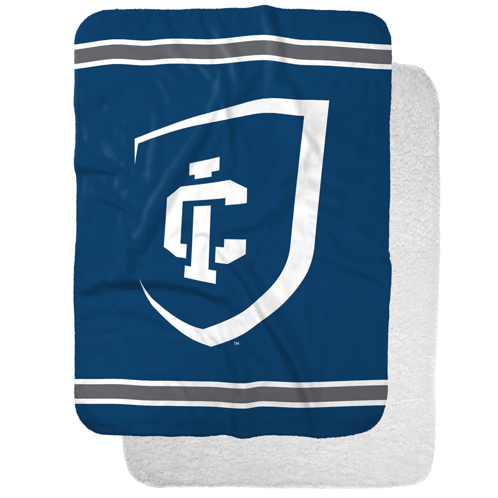 Ithaca College Bombers Primary Logo Stripes Sherpa