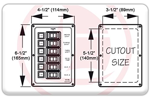 Marine-6-Gang-Rocker-Switch-12V-Aluminum-Panel-with-fuses-for-Boat-back-light-Indicators–Five-Oceans-BC-67 Marine-6-Gang-Rocker-Switch-12V-Aluminum-Panel-with-fuses-for-Boat-back-light-Indicators–Five-Oceans-BC-67