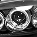 Spec-D Tuning 2LHP-CV923JM-TM Honda Civic 3Dr Dual Halo Led Black Projector Head Lights