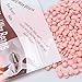 Bluezoo Body Hair Remover Hard Wax Beads for Men,Women -10 Ounces/bag (Pink/Rose)
