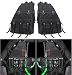 Roll Bar Storage Bag Cage with Multi-Pockets for Jeep Wrangler JK JKU TJ LJ Unlimited 4 Doors - Pack of 2 primary