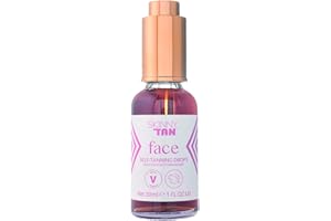 Skinny Tan Self Tanning Drops | Add to Your Favorite Moisturizer to Make a Hydrating Gradual Tanner | Natural Looking Sunless Tanner, Vegan Friendly, Cruelty Free, 1.01 oz.