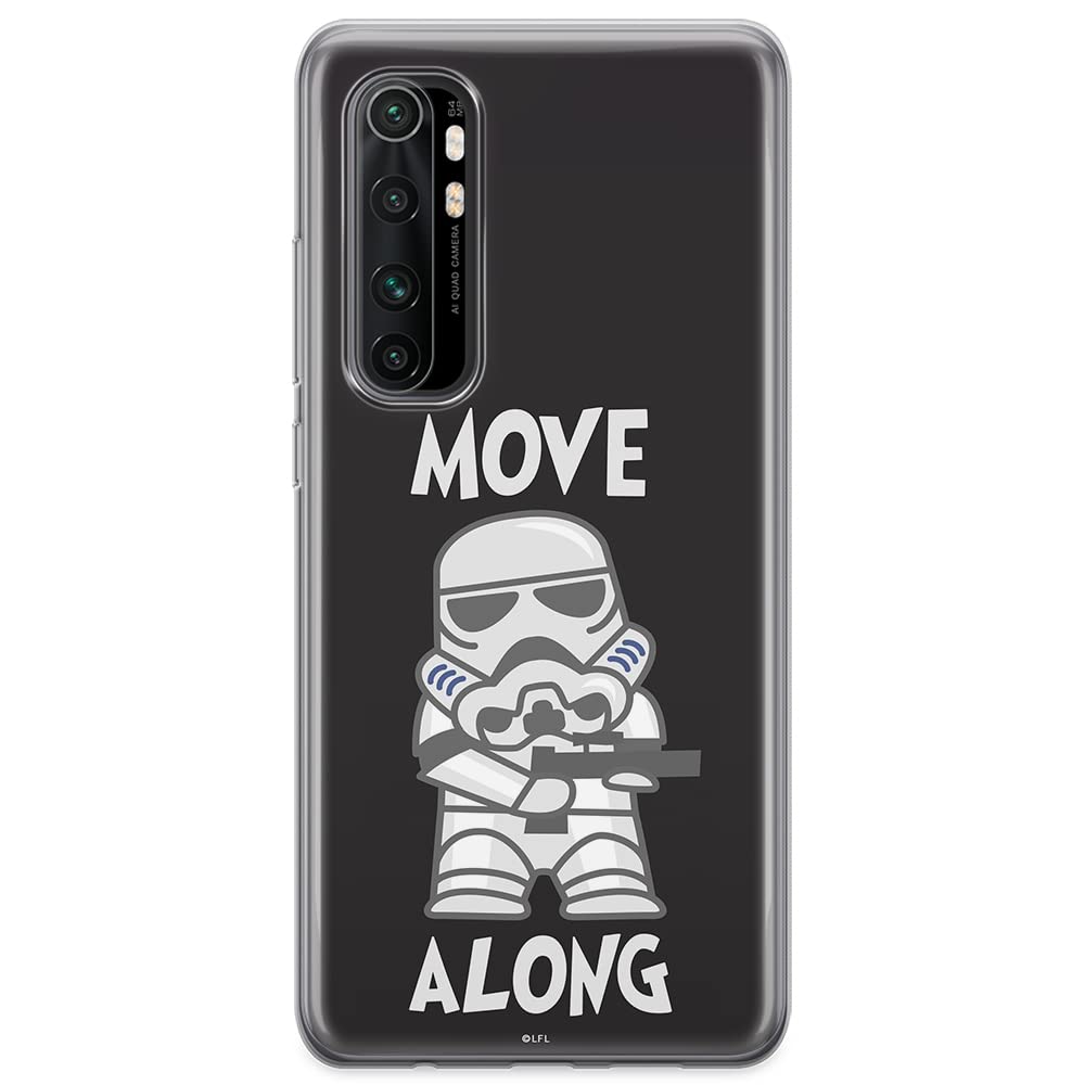 ERT GROUP mobile phone case for Xiaomi MI NOTE 10 Lite original and officially Licensed Star Wars pattern Stormtrooper 002 optimally adapted to the shape of the mobile phone, case made of TPU