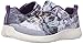 Skechers Sport Women's Burst Fashion Sneaker,White/Black/Purple,8.5 M US