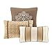Madison Park Quilt Traditional Damask Design All Season, Lightweight Coverlet Bedspread Bedding Set, Matching Shams, Pillows, Full/Queen(90
