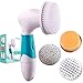 Epique Beauty Face Cleansing Brush System for Facial Scrubber - Waterproof Anti-aging Spa Kit Skin Cleanser - Deep Pore Exfoliating and Cleansing Body - Callus Remover Tool, Suitable Women and Men