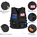 Kids Tactical Vest Kit Compatible Nerf Accessories Guns N-Strike Elite Series,Fuleadture Waterproof Compatible Nametag Ripping Battle Vest with Face Mask,Protective Glasses,20pcs Refill Darts