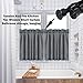 AIZESI Spring Tension Curtain Rods Short Tension Rod (Black,27
