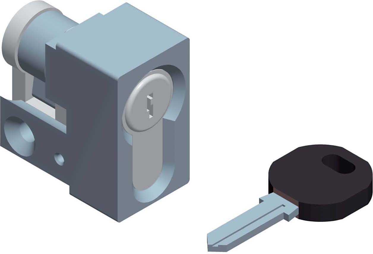 Schneider Electric Cylinder nsyin1242e2 – Lock 1242e for nsysfhd2