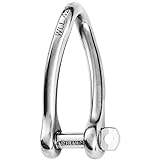 Wichard Captive Pin Twisted Shackle - Diameter 8mm