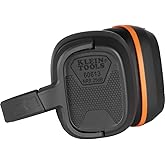 Klein Tools Behind-the-Head Earmuffs, Hearing Protection, Adjustable Headband, for Construction, Manufacturing, Maintenance, Woodworking