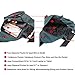 Sling Bags Chest Backpack Crossbody Book Bag For School Travel Daypack ( Black)