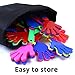 Resinta 24 Pieces Hand Clappers Plastic Noisemaker Noise Makers with Drawstring Bag for Fiesta Party Birthday Favors, 7.5 Inch