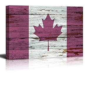 Canvas Wall Art Flag Day Theme Canvas Prints Home Artwork Decoration for Living Room Bedroom - 12x18 inches