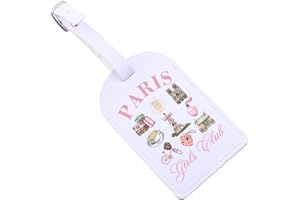 ZJXHPO Paris Trip Travel Bag Labels France Trip Luggage Tags for Suitcases Paris Travel Vacation Souvenir (C-Paris LT)