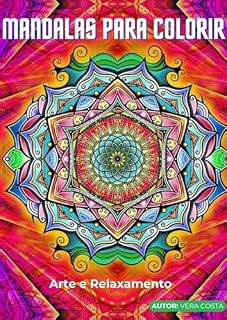 Livro Mandalas para colorir: Arte e Relaxamento