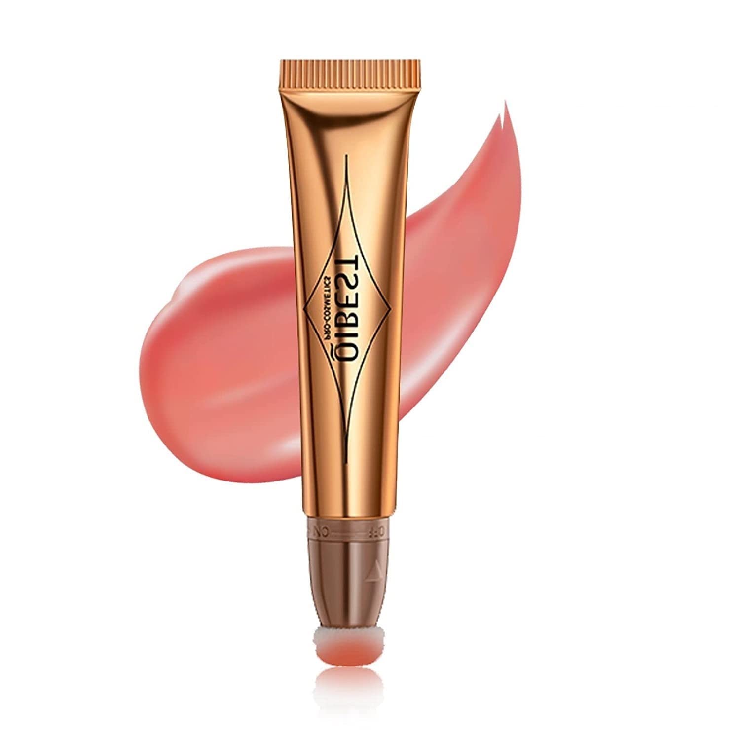 Contour Beauty Wand, Liquid Face Concealer Contouring with Cushion Applicator, High Coverage Natural Matte Finish Highlighter Bronzer Stick Super Silky Cream Face Blush Illuminator Makeup Stick (2#)