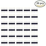 LitaElek 5 pin Male to Male LED Tape Connector Solderless 5-Conductor LED Ribbon LED Rope Light Controller Connecter Adapter Plug for SMD 5050 RGBW RGBWW LED Strip Lights (30pcs)