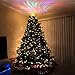 YUNLIGHTS Christmas Tree Topper, Lighted Christmas Tree Toppers Star with Wave Projector Lights for Christmas Holiday Party Decoration-Gold