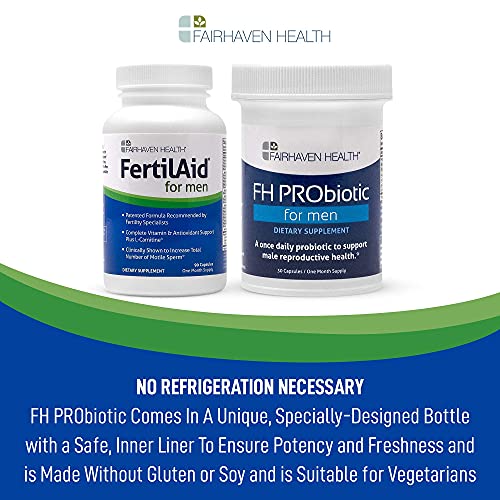 fertilaid for men ingredients l-carnitine FertilAid for Men, Fairhaven Health main image 0