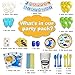 WERNNSAI Dinosaur Party Supplies Set - Dinosaur Themed Party Decoration for Boys Kids Birthday Cutlery Bag Table Cover Plates Cups Napkins Straws Utensils Banner & Balloons Serves 16 Guests 169 PCS