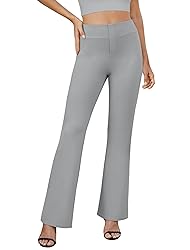 DLOODA Womens Bootcut Dress Pants Business Casual