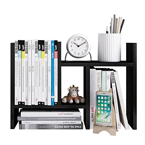 Jerry-Maggie-Desktop-Organizer-Office-Storage-Rack-Adjustable-Wood-Display-Shelf-Free-Style-Double-H-Display-True-Natural-Stand-Shelf-Black
