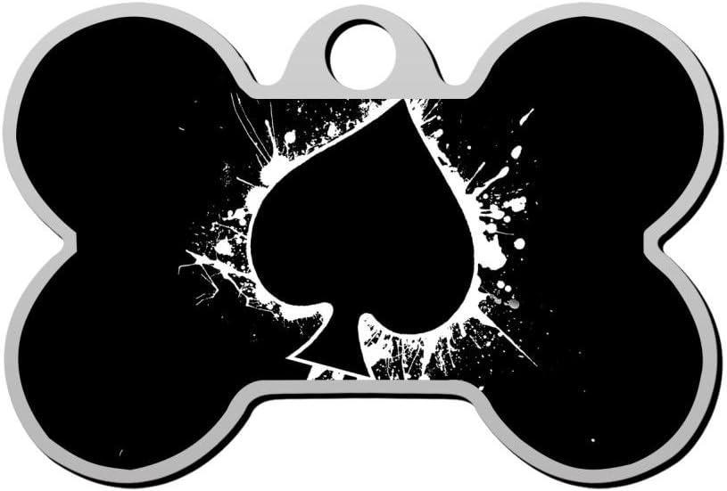ace of spades dog tag