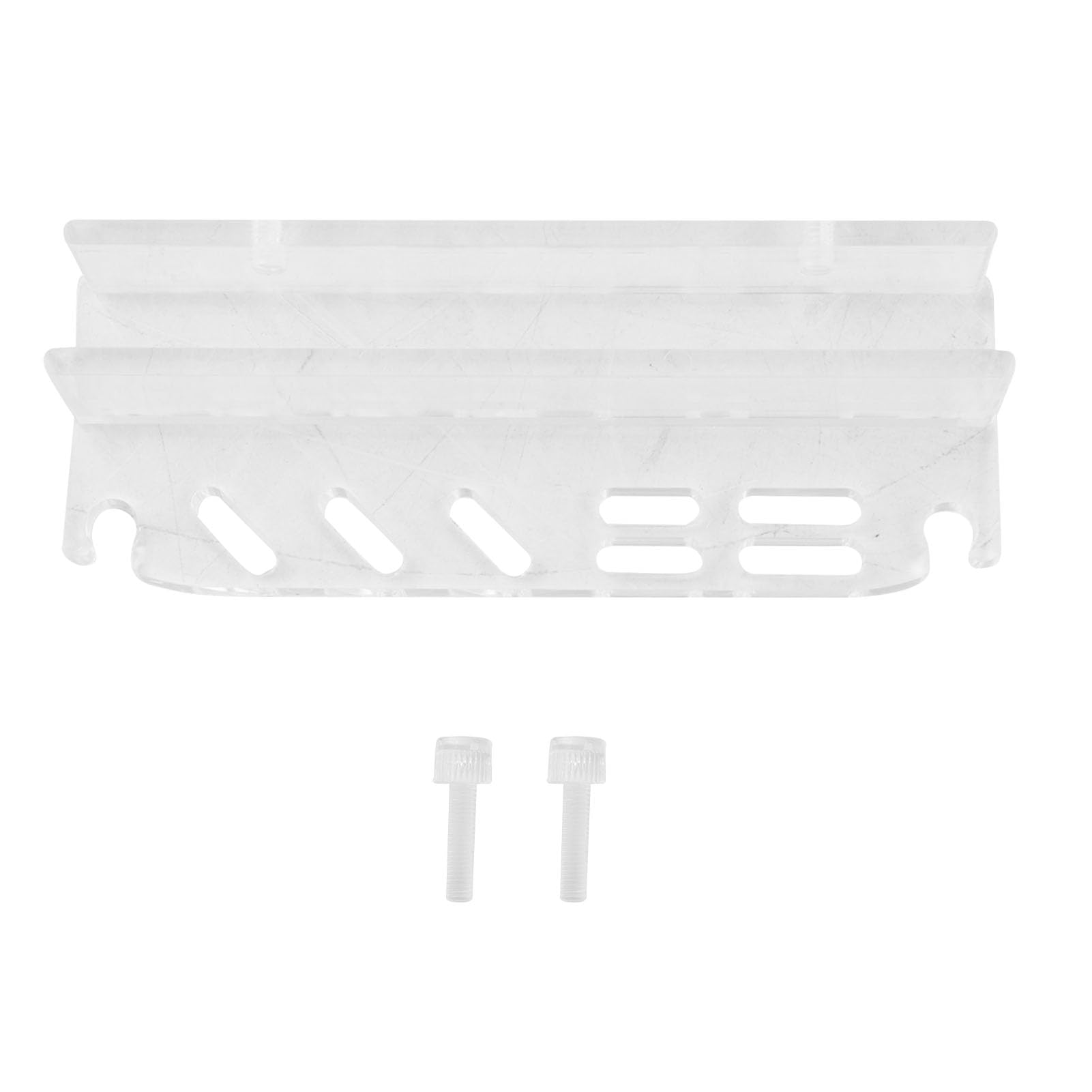 Aquarium Tool Holder Acrylic Storage Rack for Fish Tank Tweezers Scissors Water Plants Maintenance Compatible with Scraper and Spatula